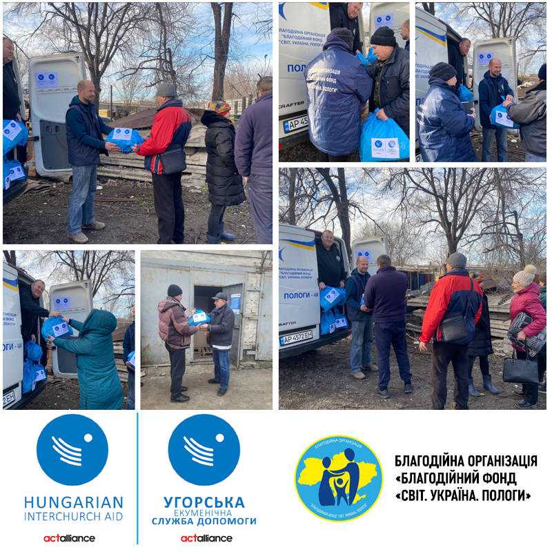 “Together Helping” with the support of the Hungarian Ecumenical Aid Service.