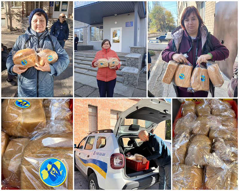 Турбота поруч: фонд почав видачу хліба для пологівців і оріхівців